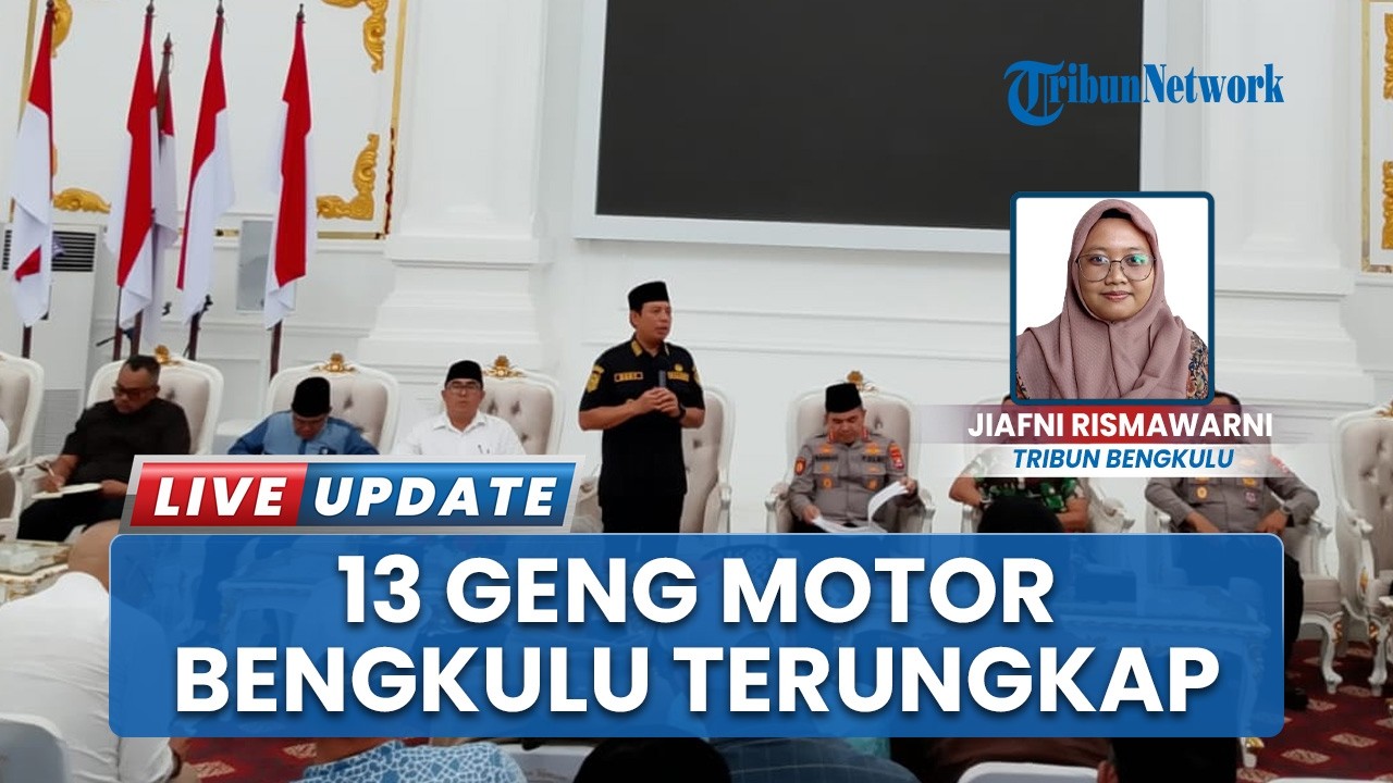 Daftar 13 Geng Motor & Tikum Masuk Radar Pengawasan di Bengkulu, Warung Emak hingga Jalan Danau