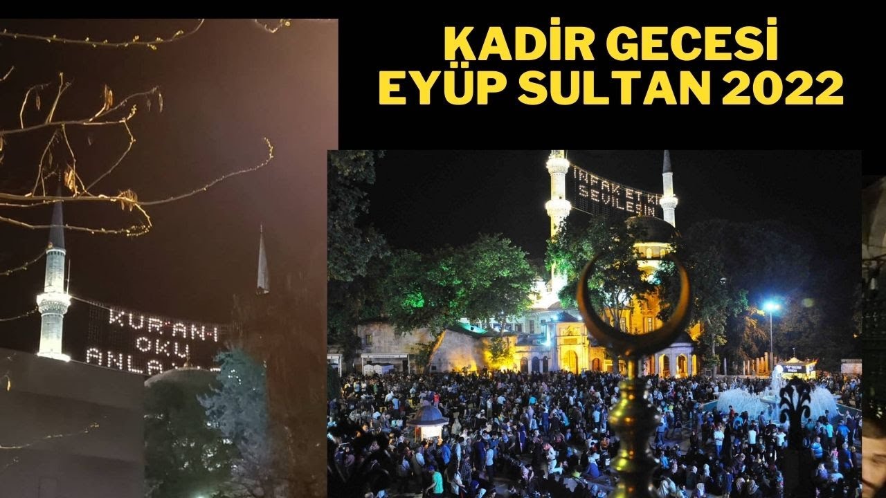 Eyüp Sultan kadir gecesi izdiham gibi kalabalık Namaz.istanbul  eyüp sultana akın etti  eyüp canlı