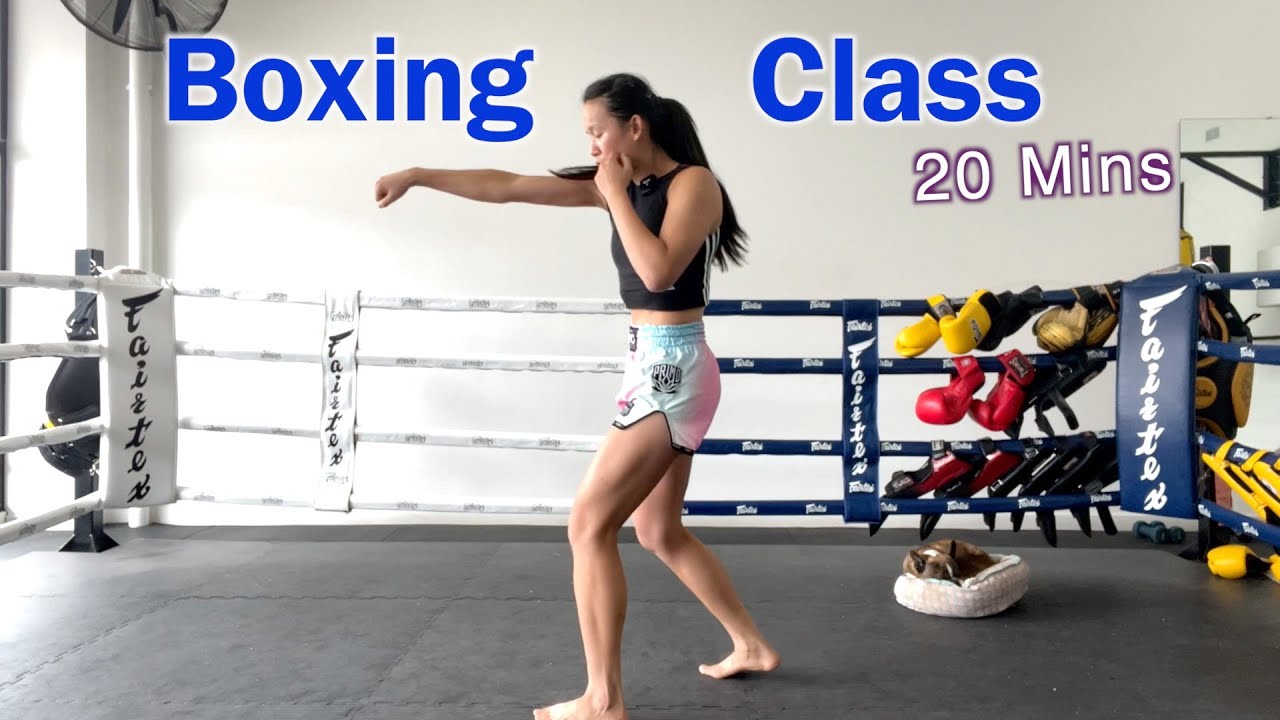 20 MIN BOXING CLASS - No equipment, Home and Beginner Friendly.