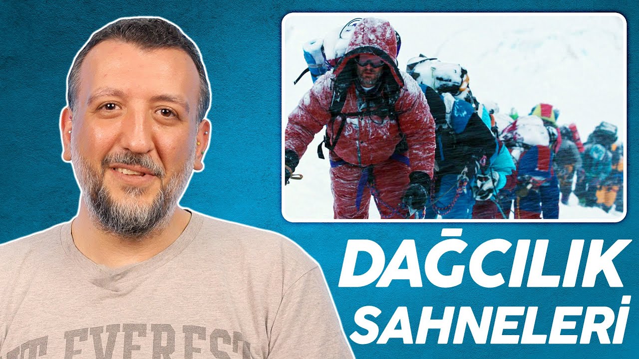 DAĞCI, FİLMLERDEKİ DAĞCILIK - TIRMANIŞ SAHNELERİNİ İZLİYOR!