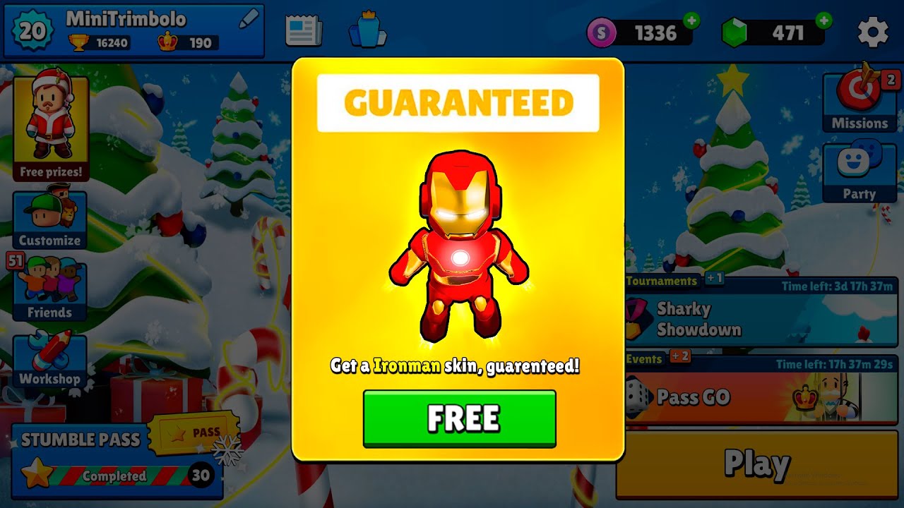*NEW* SUPERHERO SKIN!! - Stumble Guys Concept