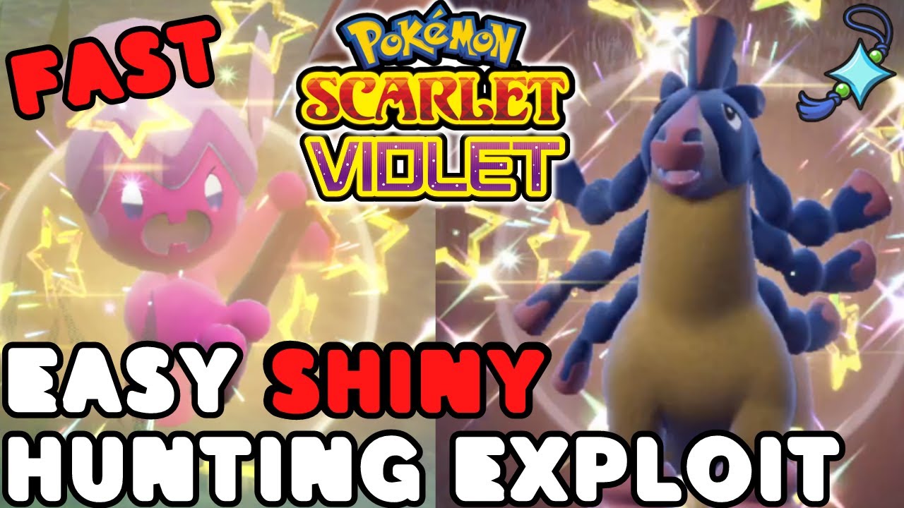 5 INSANELY Easy SHINY HUNTS Exploit for Pokemon Scarlet and Violet