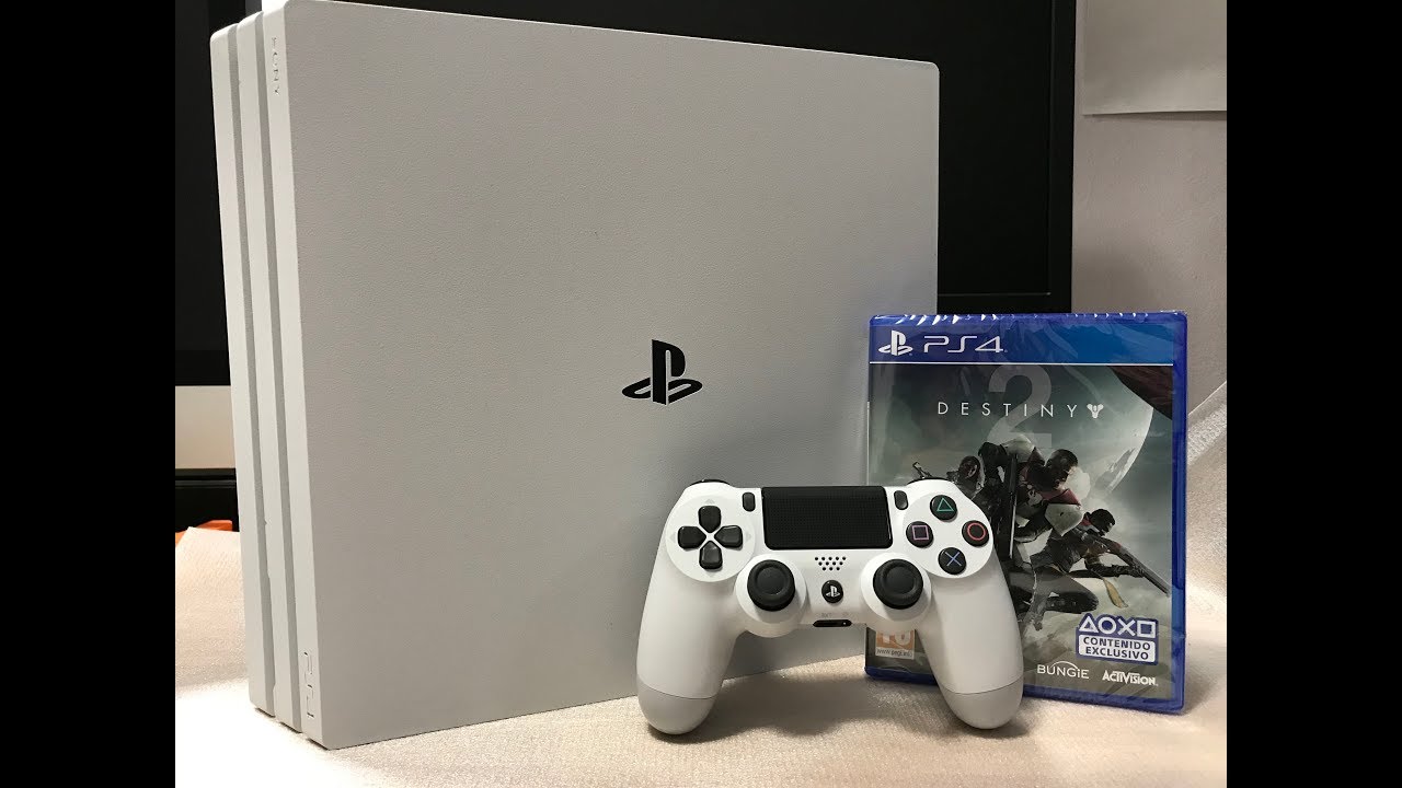 Destiny 2: Unboxing PS4 PRO Limited Edition | White PS4