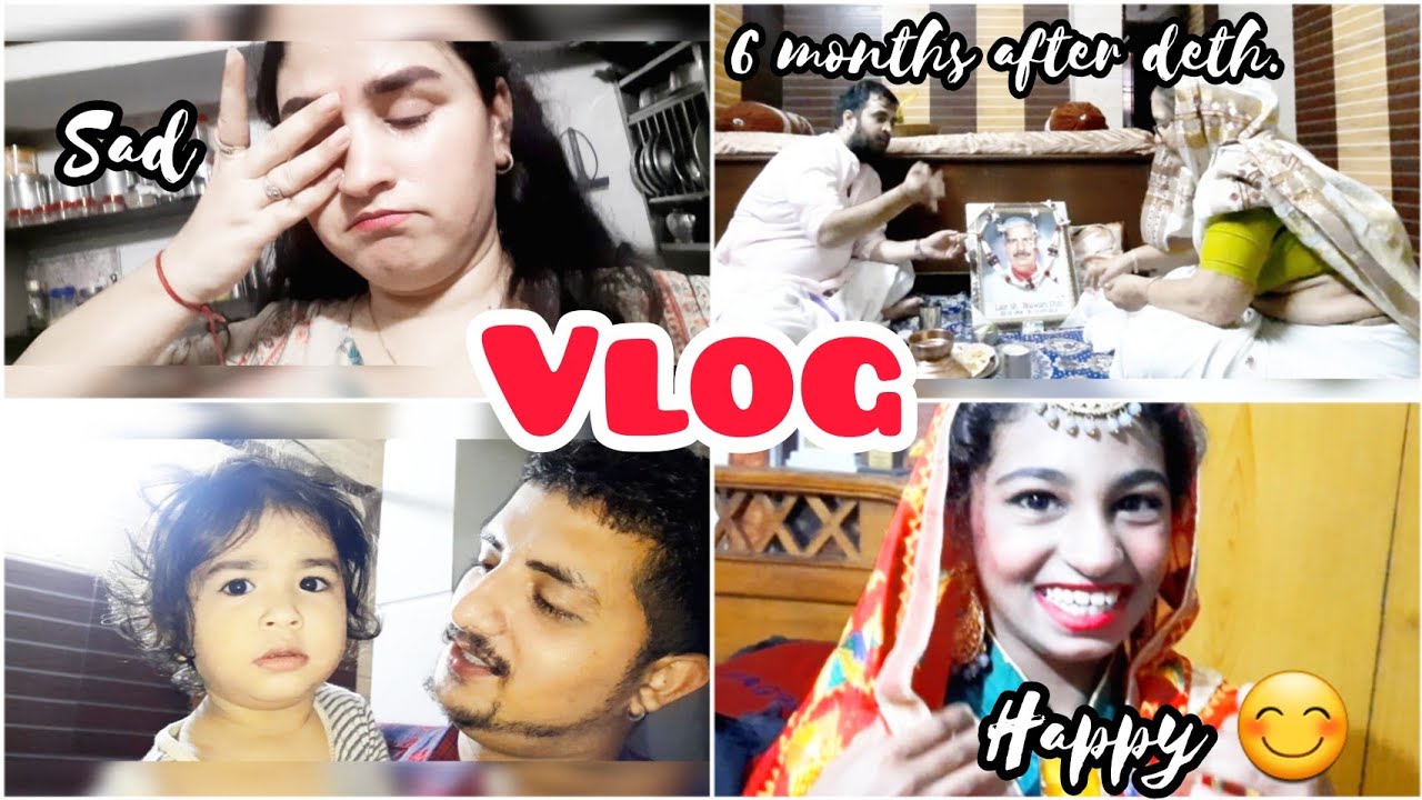 A day in my life || all emotions in one day 🙃 😪 🙂 😌 ||papa ki death ke baad #vlog