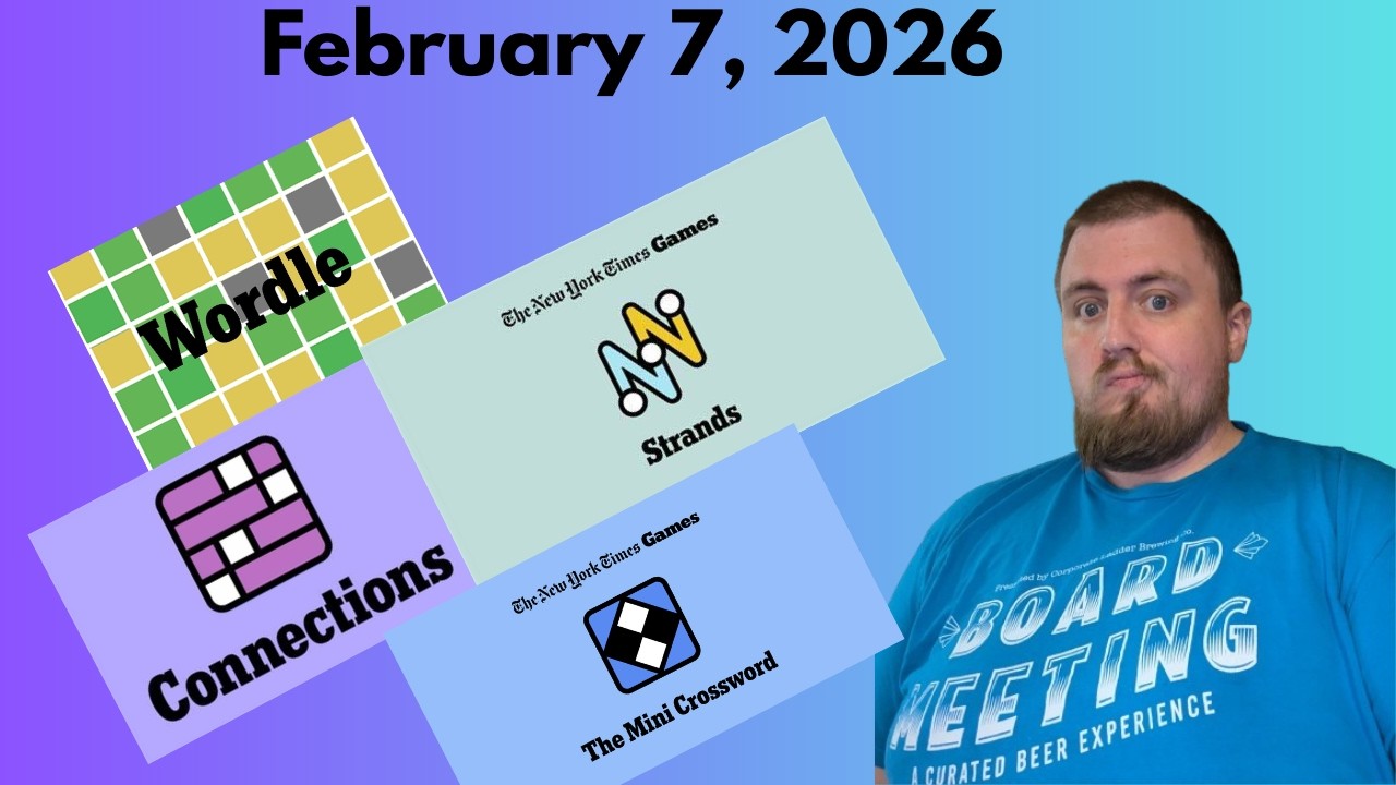 Who told Connections it was April Fool's Day?! (2/7/2026)