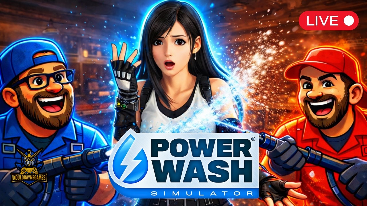 Cleaning 7th Heaven for Tifa! | PowerWash Simulator FF7 LIVE