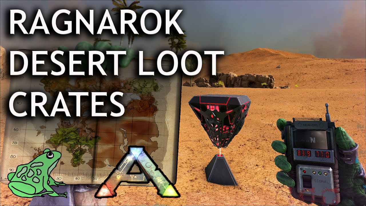 Desert Loot Crate Locations Ragnarok - Plus Ice Cave Loot - Ark Survival Evolved
