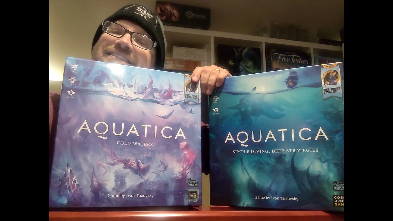 Aquatica Cold Waters Expansion Unboxing! If the Monsters don't get you the Scurvy will! Beware!