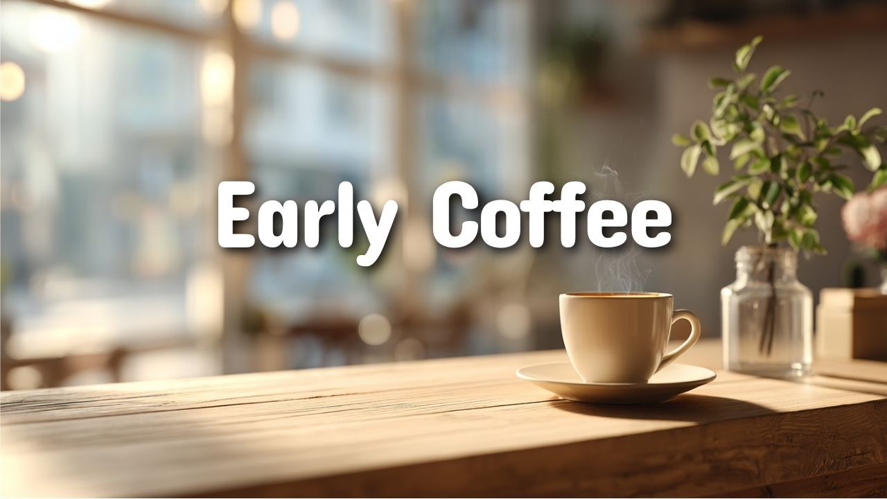Early Coffee ☕ | Soft Acoustic Lofi for Morning Focus, Study & Relax