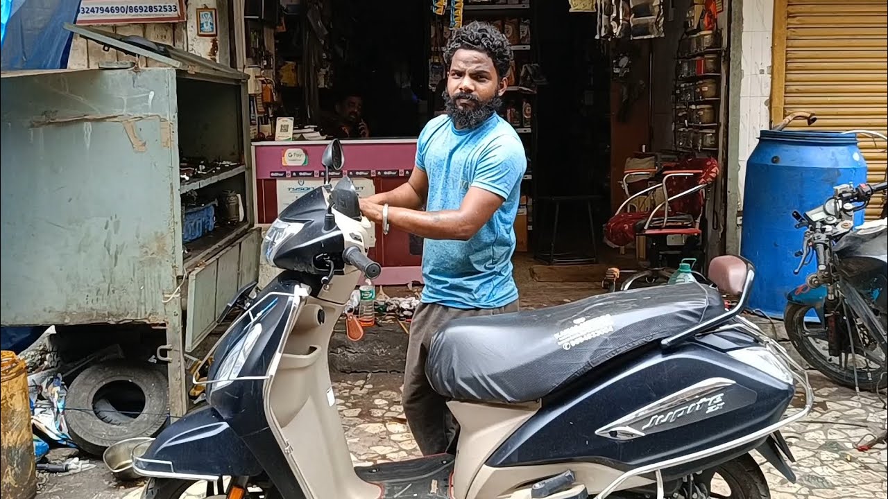 TVS Jupiter bs6 selfstart problem 😭 and bs6 side stand sensor full details @akashbikedoctor