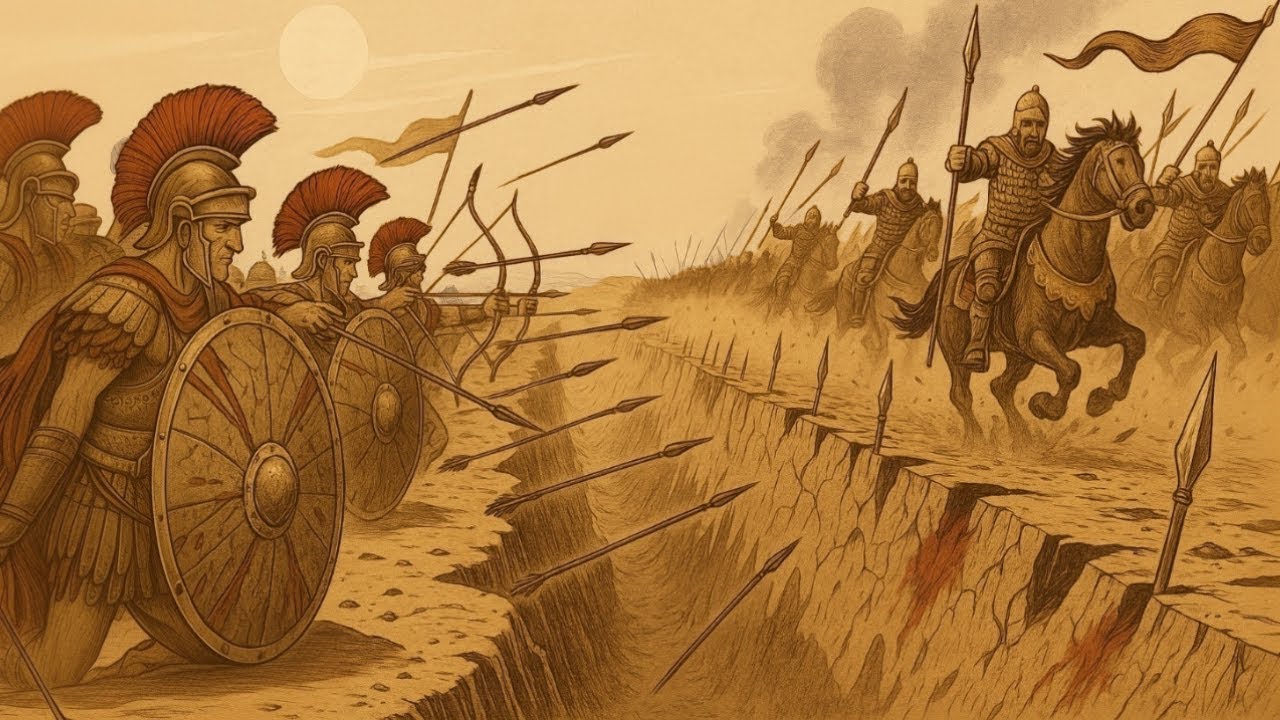 El Genio Romano que Derrotó a 50.000 Persas Solo con TIERRA | Batalla de Dara