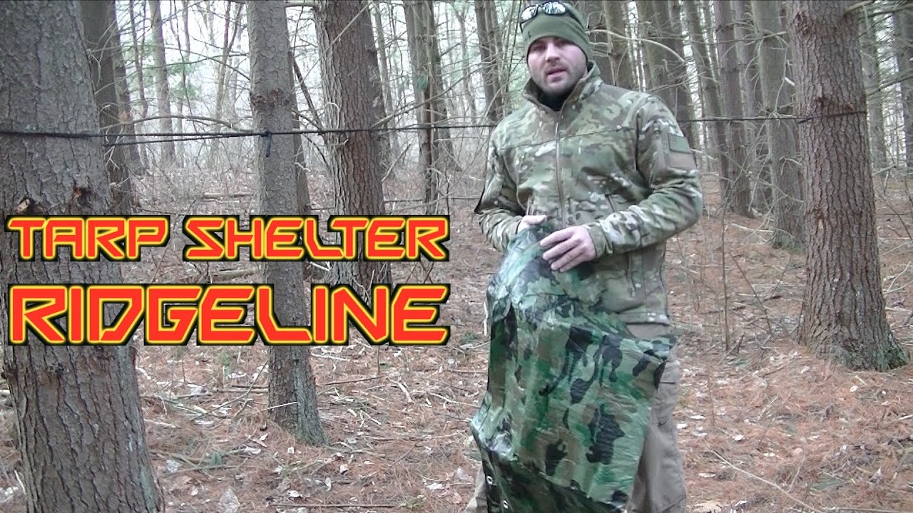 Braiding a Tarp Shelter Ridgeline with Paracord