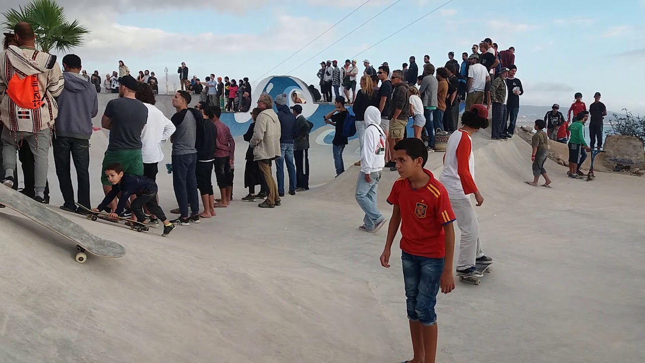 Kids skate park Taghazout