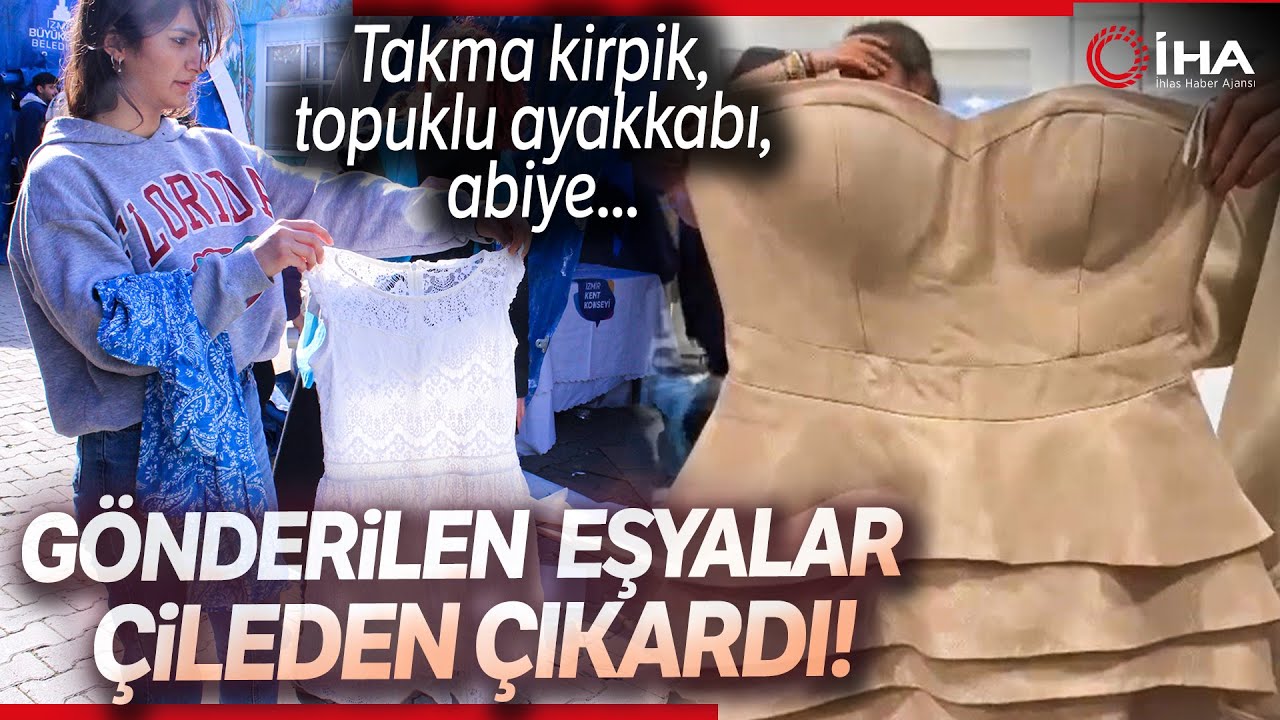 Depremzedelere Yollanan Bazı Eşyalar Çileden Çıkardı