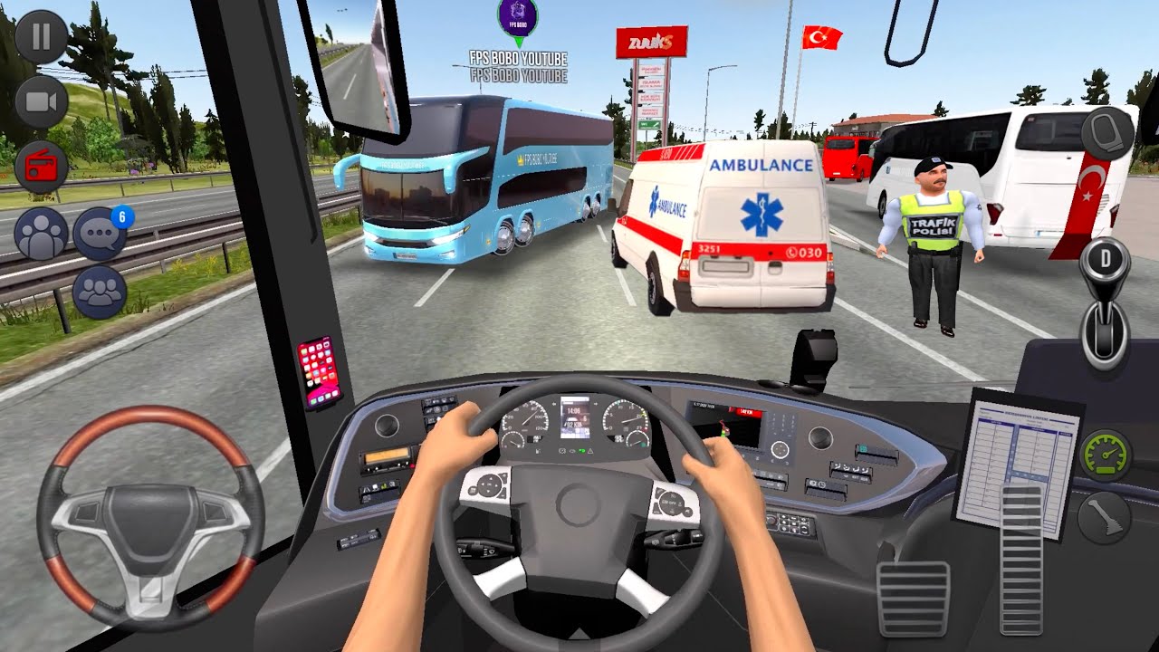 City Bus Adventure 🚍👮‍♂️ Bus Simulator : Ultimate Multiplayer! Bus Wheels Games Android