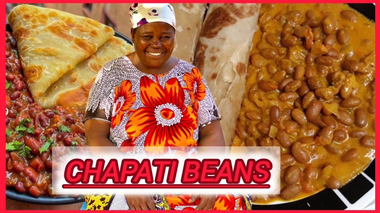 HOW TO COOK BLACK EYED BEANS TOGETHER WITH COCONUT MILK AND CHAPATI 