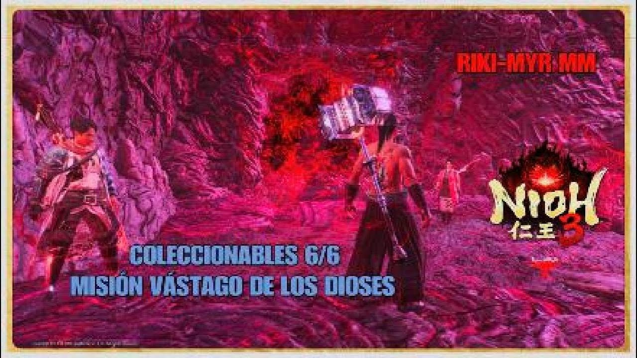 Nioh 3 coleccionables misión vástago de los dioses