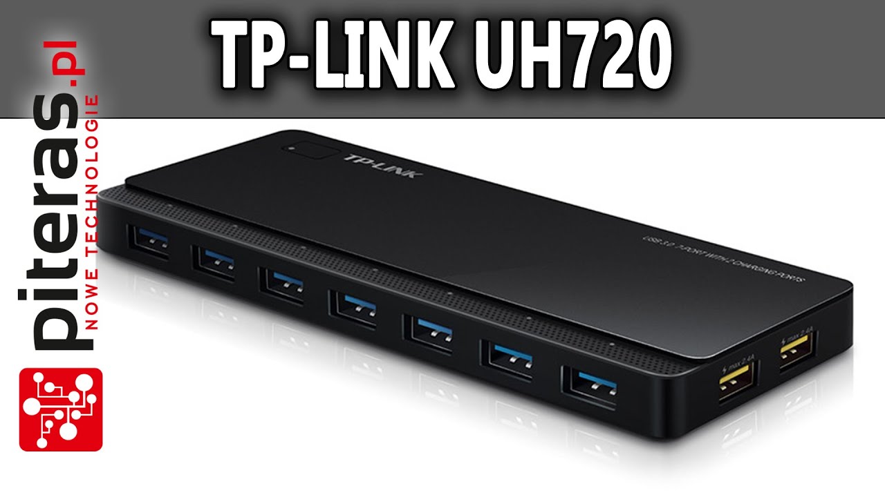 TP-LINK UH720 - Aktywny hub USB 3.0 - Recenzja PL