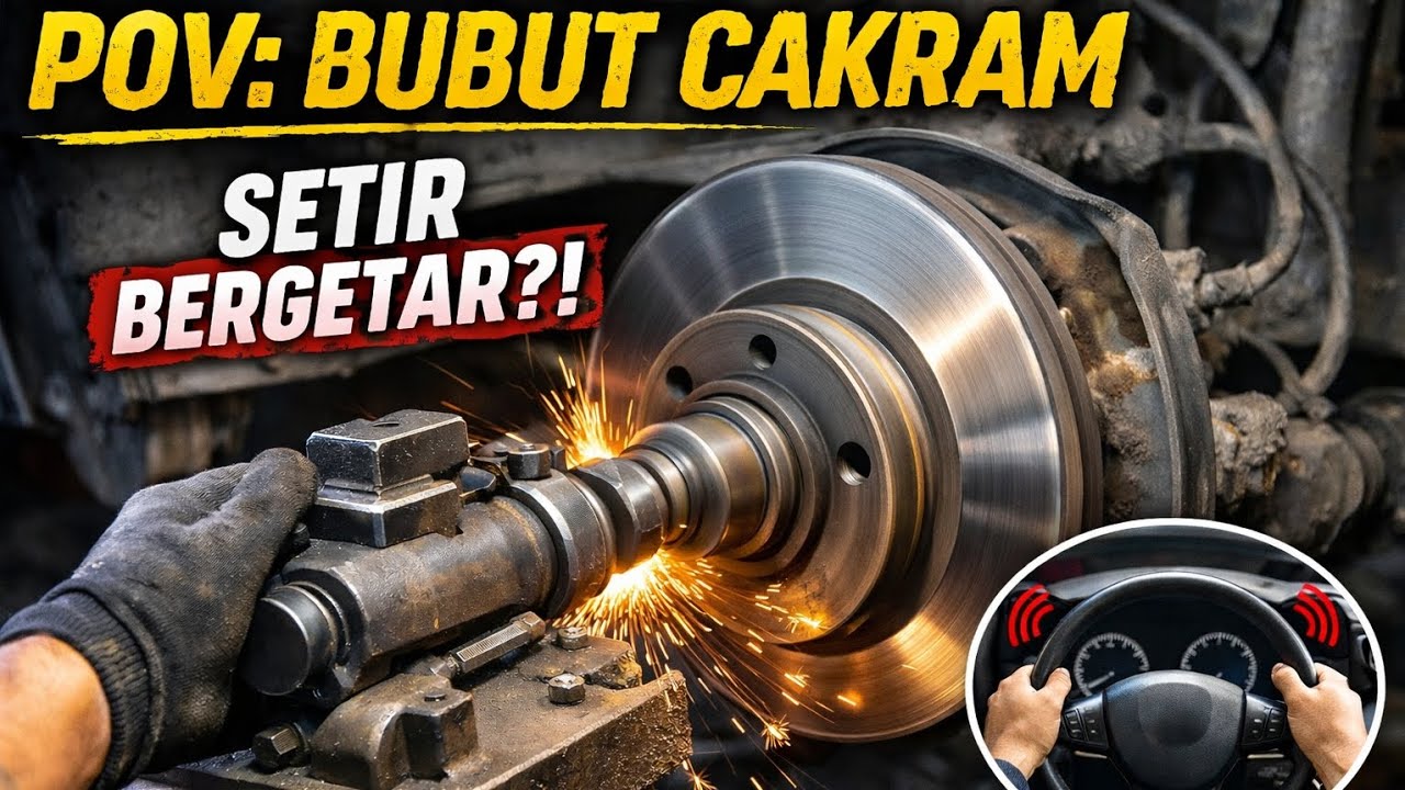 POV Mekanik: Penyebab Setir Getar Yang Sering Salah Diagnosis.Hanya 300rb beress.  