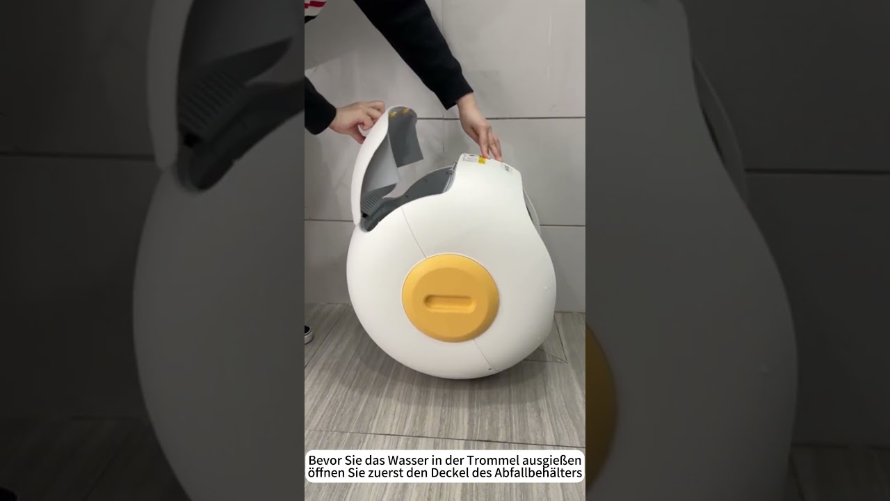 C20 Anleitung - Reinigen der Katzentoilette