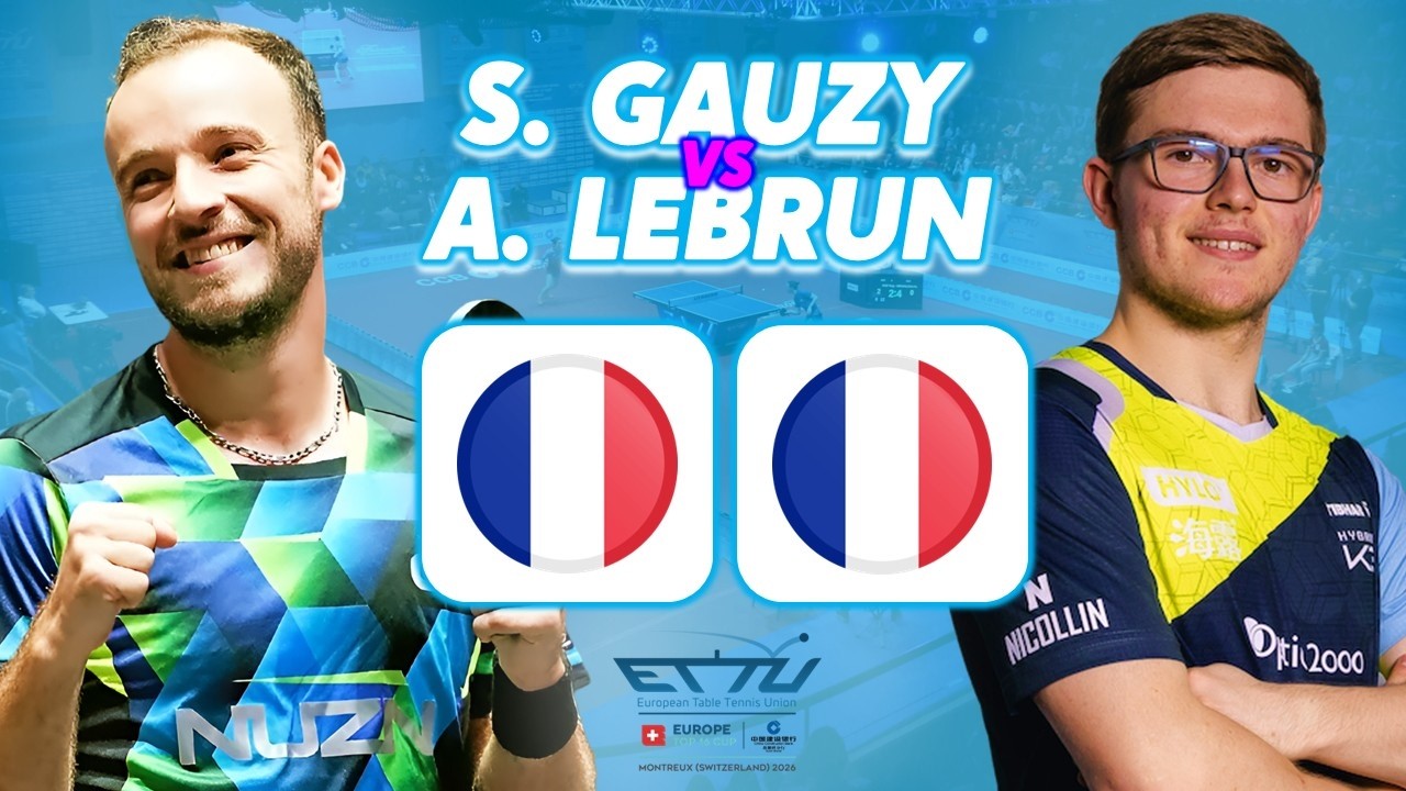 🔴 [LIVE] 🇫🇷 SIMON GAUZY vs ALEXIS LEBRUN 🇫🇷 / 🔥 Un CHOC XXL ! / TOP 16 EUROPÉEN 2026 - LIVE/DIRECT