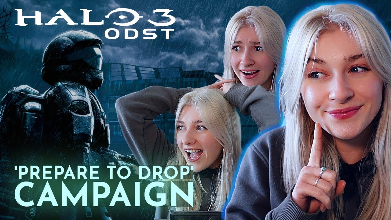 PREPARE TO DROP! Halo 3 ODST Marketing Campaign Reaction!!