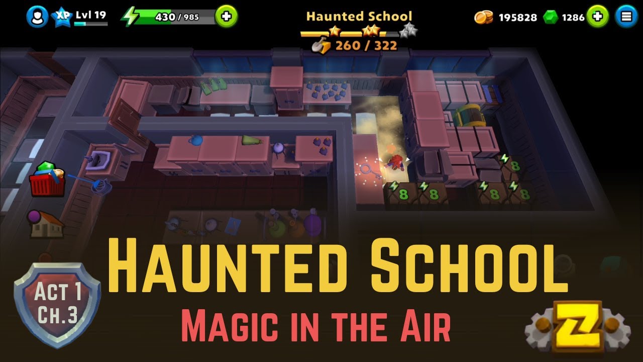 Haunted School | #4 Magic in the Air - Act 1 | Puzzle Adventure
