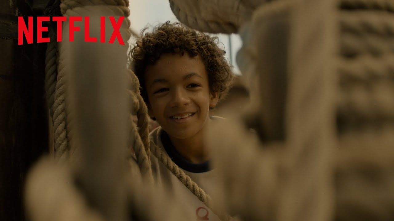 海賊になりたい幼いルフィーと赤髪のシャンクス | ONE PIECE | Netflix Japan