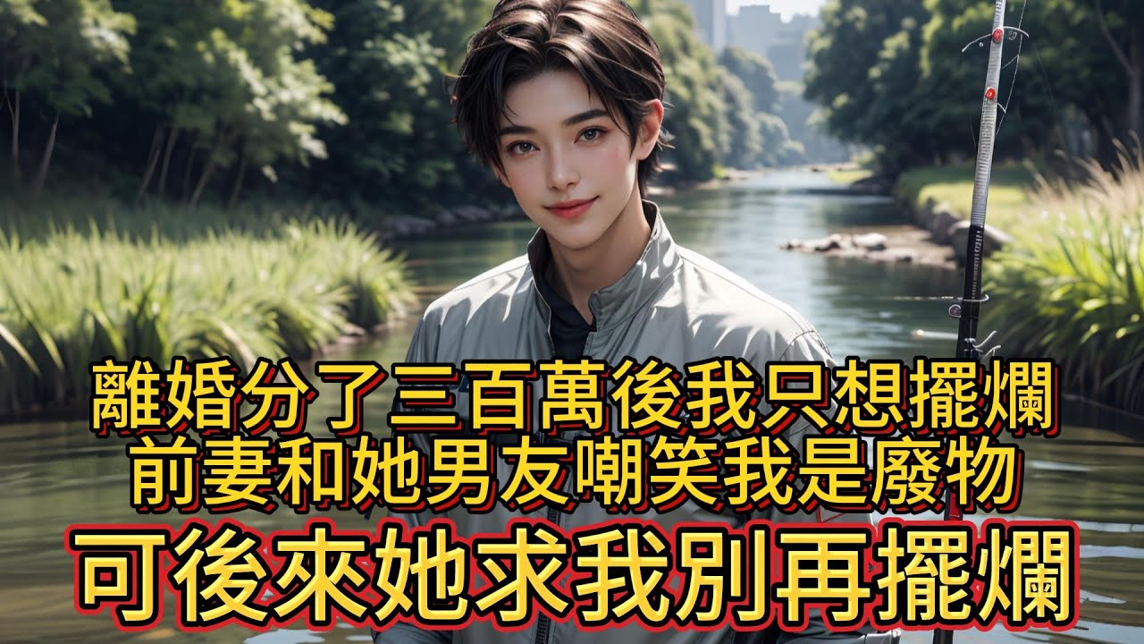 離婚分了三百萬後我只想擺爛，前妻和她男友嘲笑我是廢物，可後來她求我別再擺爛。