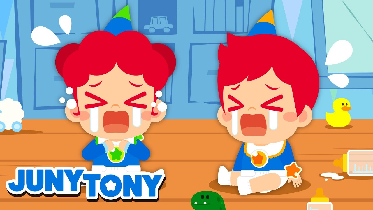 Juny e Tony Viraram Beb&ecirc;s 👶🍼 Can&ccedil;&atilde;o de Cuidar do Beb&ecirc; | M&uacute;sica Infantil | JunyTony em Portugu&ecirc;s