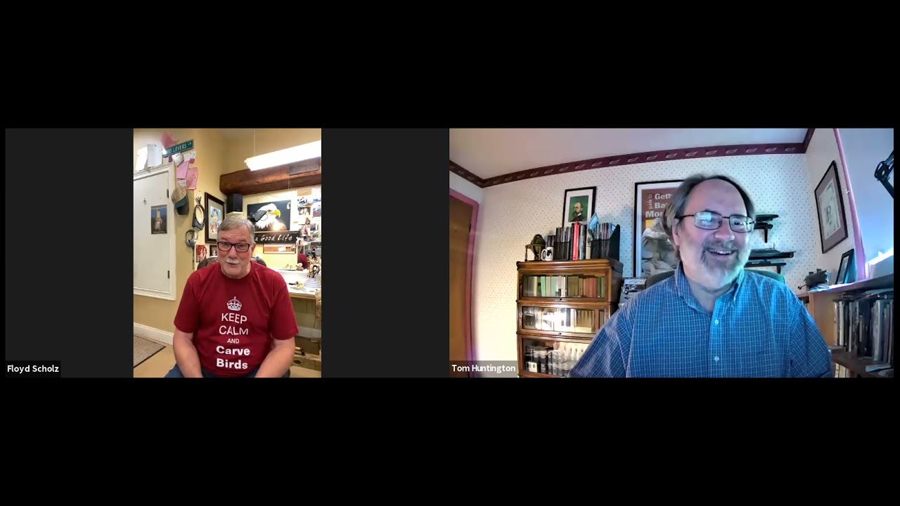 Live Studio Tour with Floyd Scholz and Wildfowl Carving Magazine