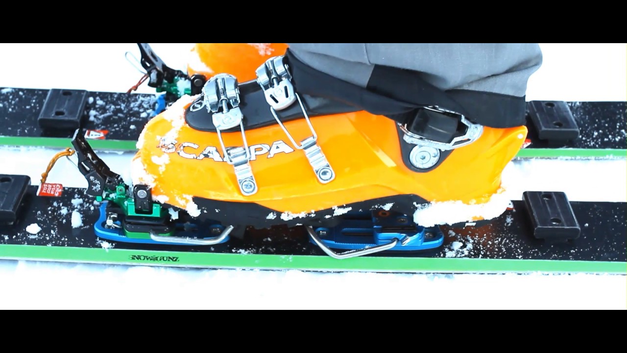 Monoski split demo