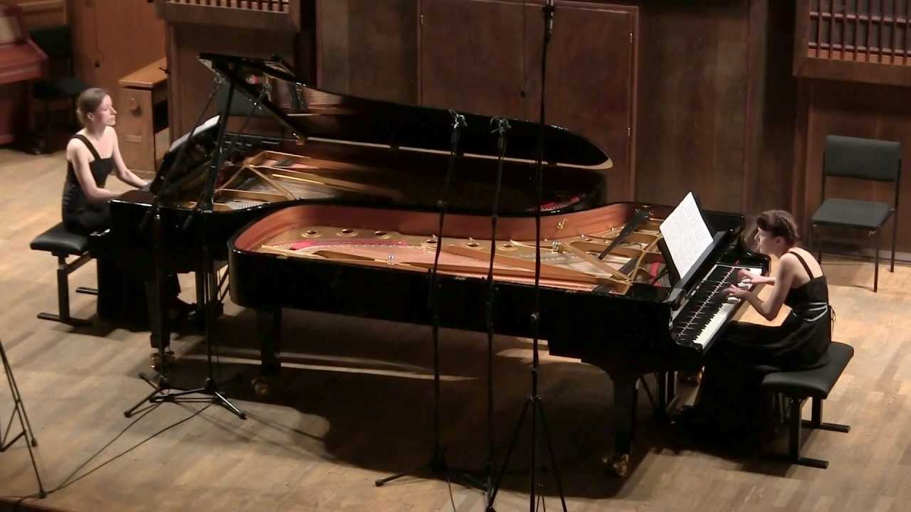 Schostakovich, Tarantella for two pianos