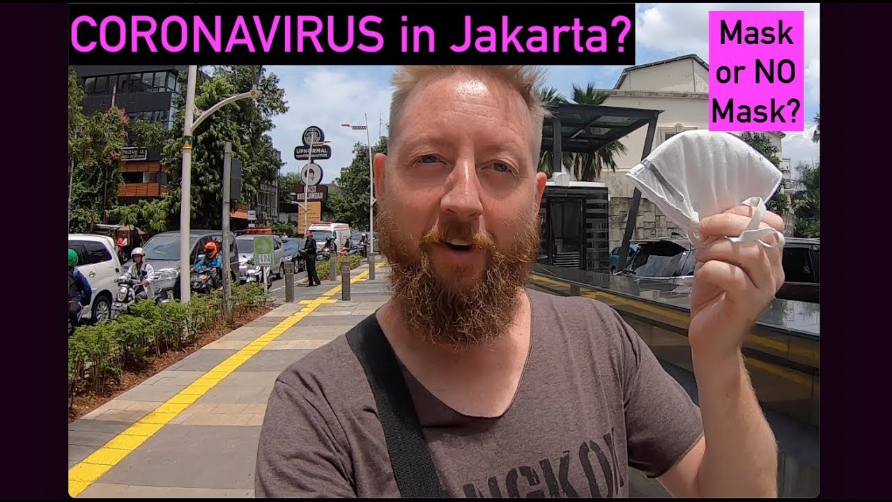 Coronavirus Indonesia & Walking Kemang in Jakarta