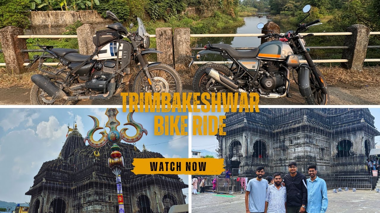 Finally 2 Months Nantar Ride La Nighalo! | Trimbakeshwar Jyotirlinga Bike Ride 🏍️🚩