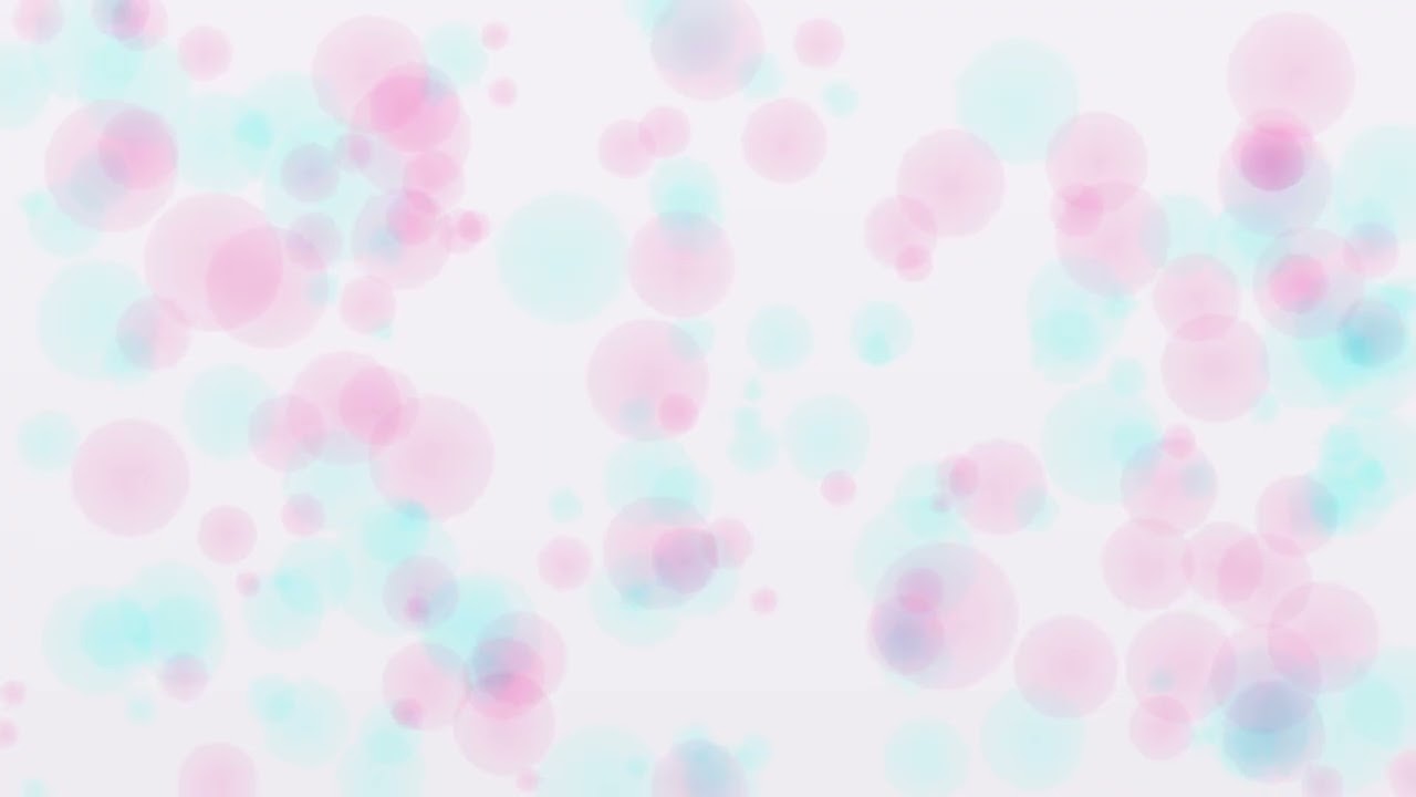 8 hour bubble background✨dopamine loops light theme✨quiet visual ambience for studying & life things