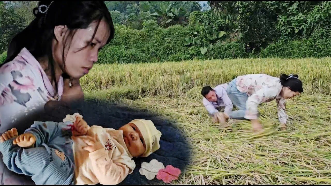 Внезапно появился отец ребенка, снова напугав онемевшую мать.