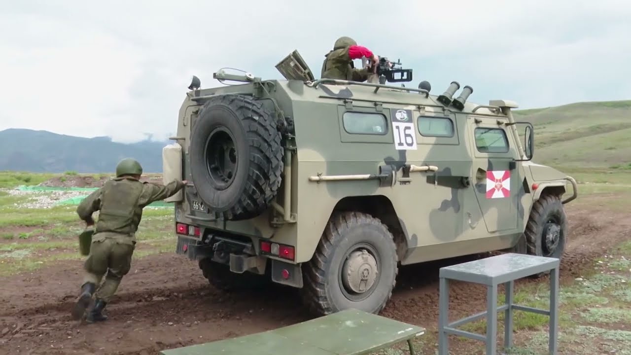 &laquo;Тигры&raquo; вышли на огневой рубеж всеармейского этапа конкурса &laquo;Военное ралли&raquo; АрМИ-2021 в Туве