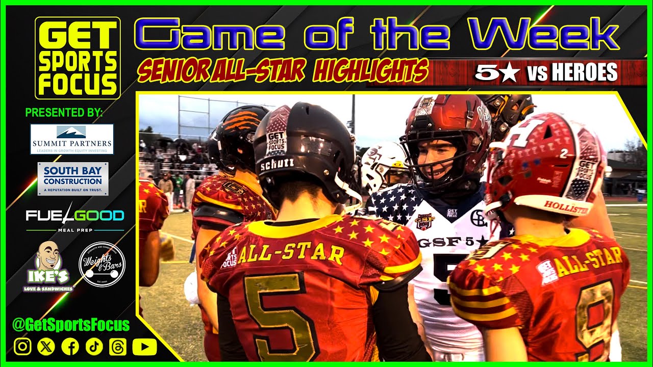 ‼️OFFICIAL HIGHLIGHTS‼️ 5⭐️ vs HEROES - GSF Senior All-Star Game | GetSportsFocus