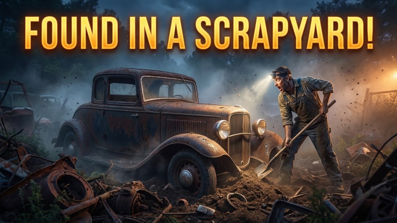 Satisfying ASMR Restoration of a Rusted 1932 Ford Coupe