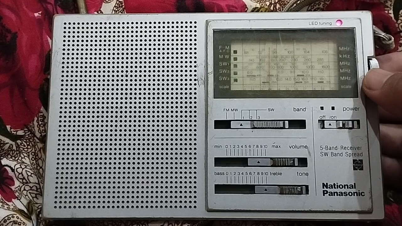 Radio National Panasonic R F 788 Made in Japan