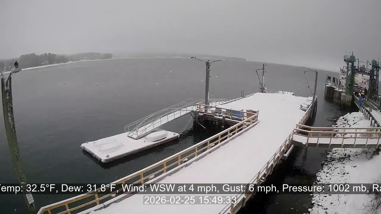 Lincolnville, Maine - Harbor Cam