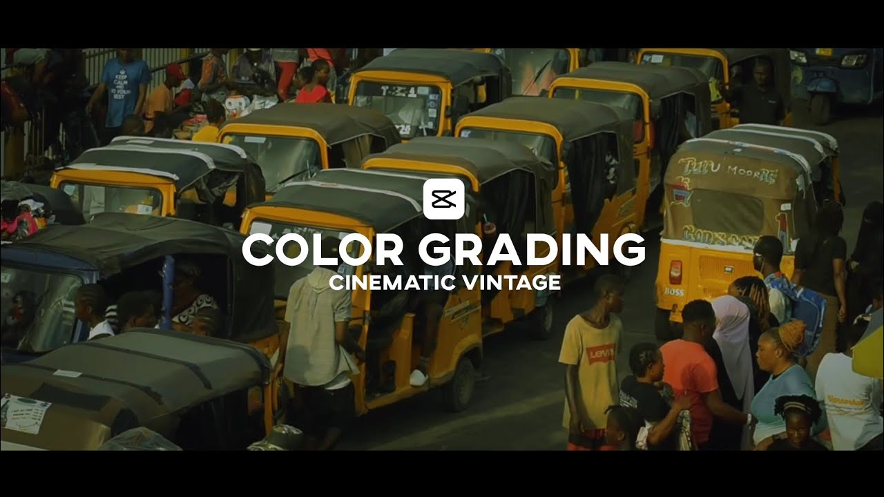 Capcut Color Grading | Cinematic Vintage| Tutorial | For Free
