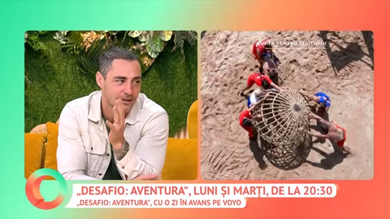 Vladimir Drăghia, trup și suflet &icirc;n probele de la Desafio: Aventura