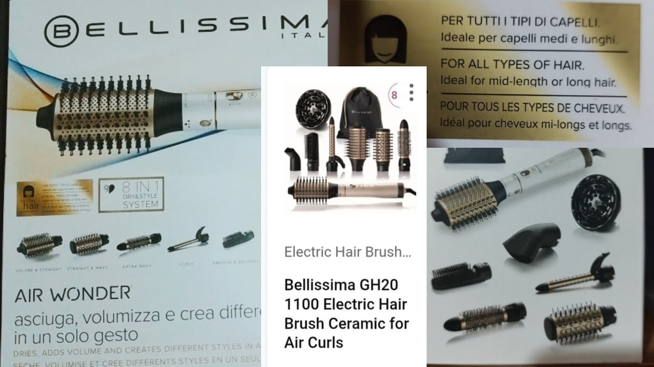 Bellissima Electric Hair Brush Unboxing