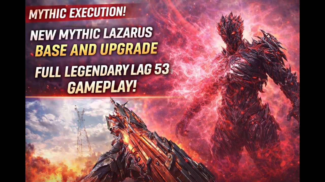 Mythic Lazarus - Endless Stars Base, Upgrade, Execution | Legendary LAG 53 - Aether Facture GamePlay