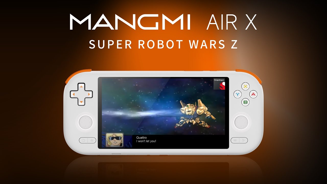 MANGMI AIR X | PS2 Gaming Test – Super Robot Wars Z