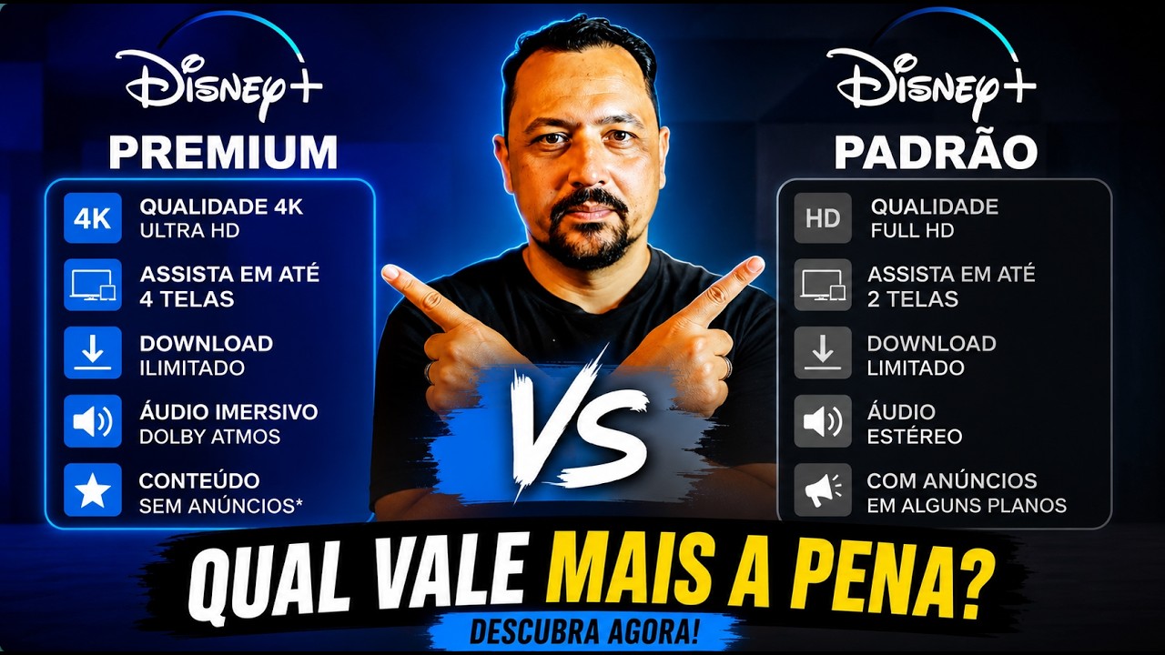 Disney Plus Premium vs Padr&atilde;o: Qual Plano Vale Mais a Pena Premium ou Padrao?
