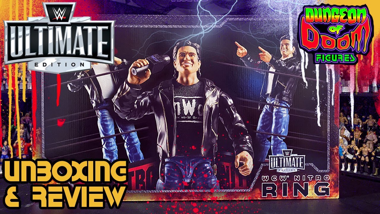 WWE Mattel Creations WCW Monday Night Nitro Ring Unboxing and Assembly!!!