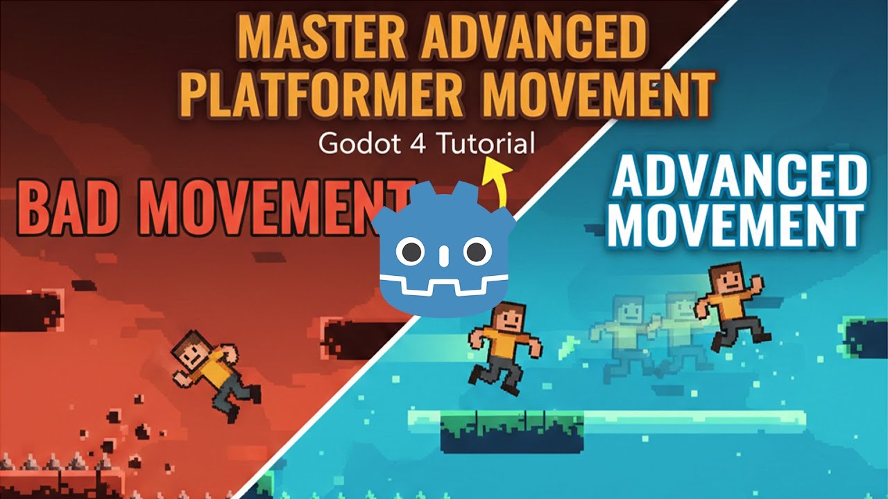 Godot Movement Tutorial: From Beginner to Pro | GODOT 4 | PART 1 #godot4